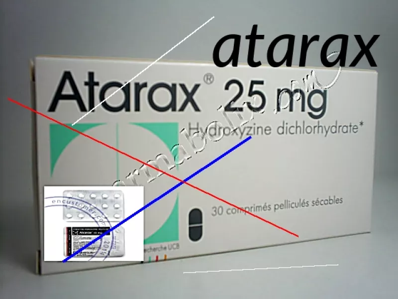 Atarax faut il une ordonnance